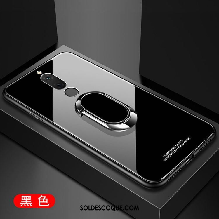 Coque Huawei Mate Rs Anneau Miroir Verre Trempé Téléphone Portable Difficile Soldes