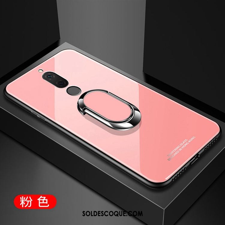 Coque Huawei Mate Rs Anneau Miroir Verre Trempé Téléphone Portable Difficile Soldes