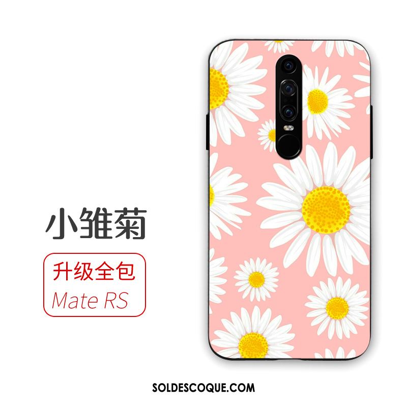 Coque Huawei Mate Rs Anneau Rose Fluide Doux Protection Incassable France