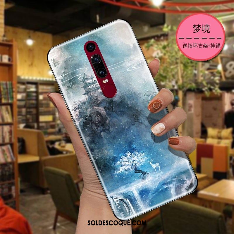 Coque Huawei Mate Rs Fluide Doux Incassable Téléphone Portable Silicone Délavé En Daim Soldes