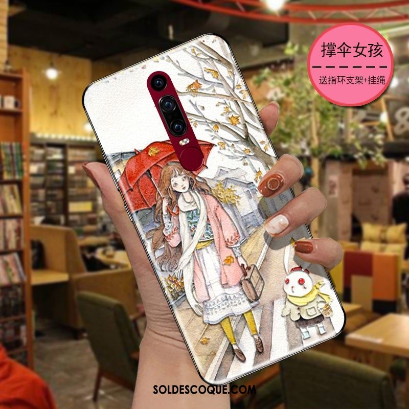 Coque Huawei Mate Rs Fluide Doux Incassable Téléphone Portable Silicone Délavé En Daim Soldes