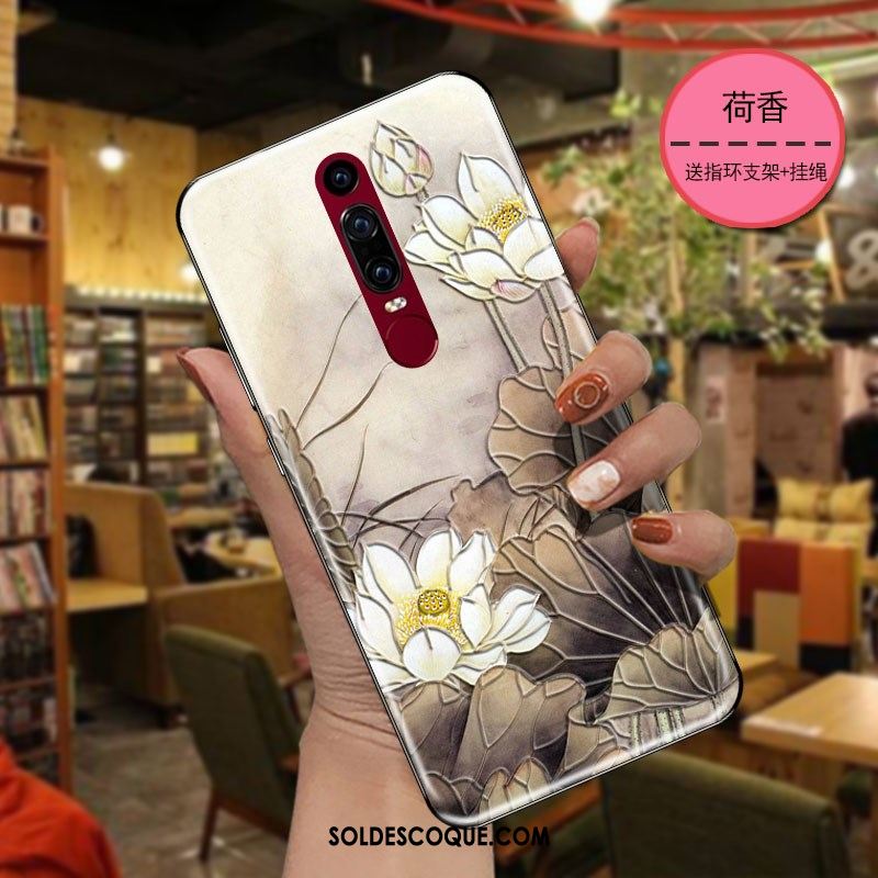 Coque Huawei Mate Rs Fluide Doux Incassable Téléphone Portable Silicone Délavé En Daim Soldes