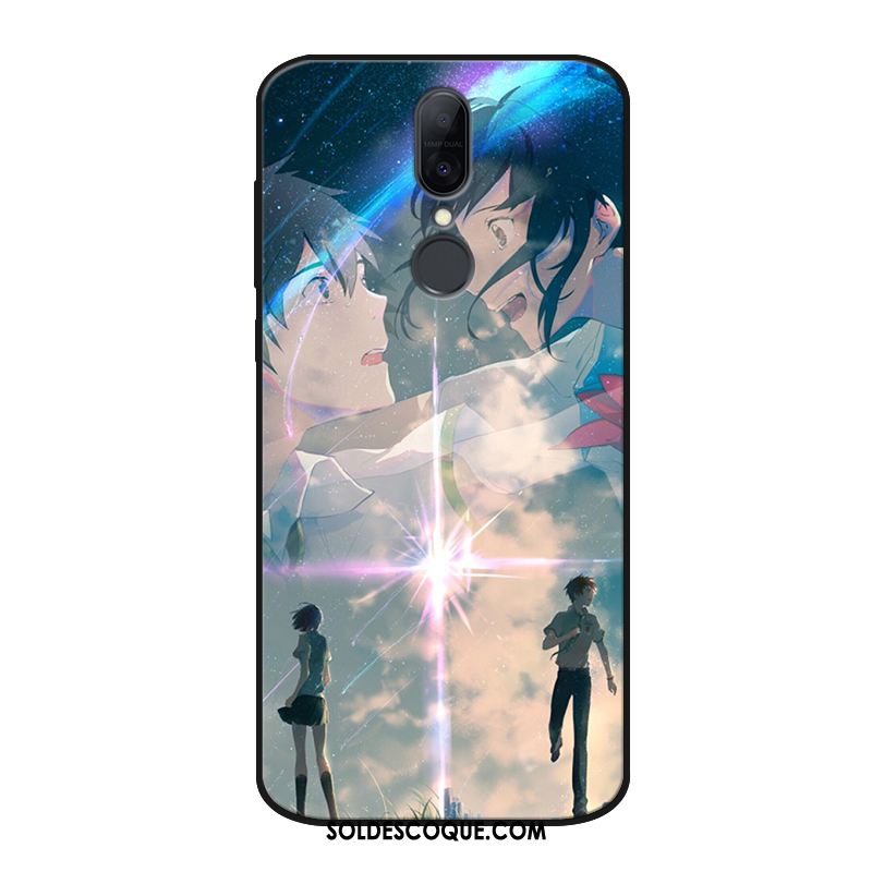 Coque Huawei Mate Rs Fluide Doux Téléphone Portable Délavé En Daim Bleu Personnalisé Pas Cher