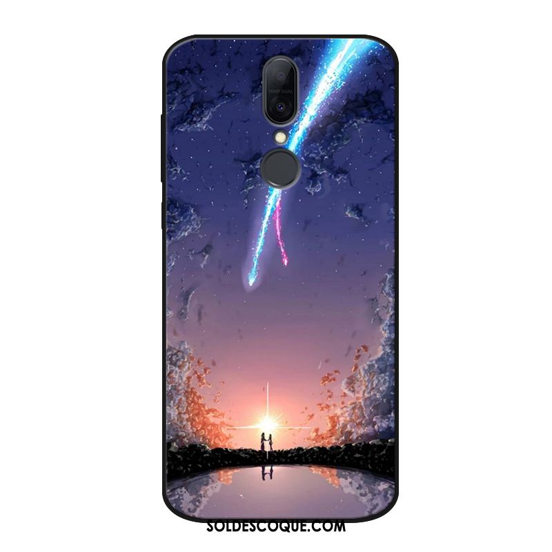 Coque Huawei Mate Rs Fluide Doux Téléphone Portable Délavé En Daim Bleu Personnalisé Pas Cher