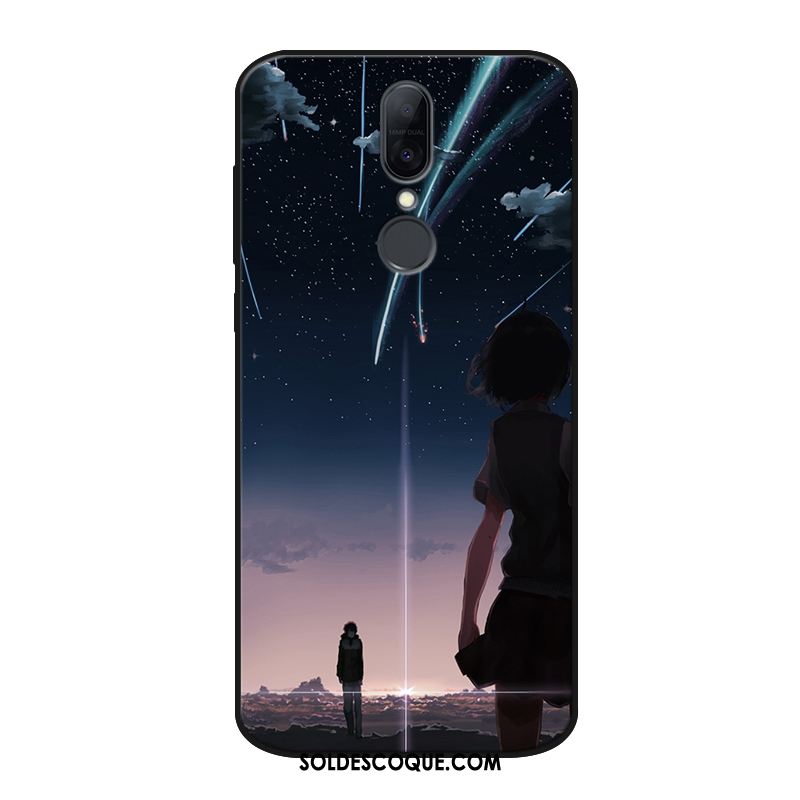 Coque Huawei Mate Rs Fluide Doux Téléphone Portable Délavé En Daim Bleu Personnalisé Pas Cher