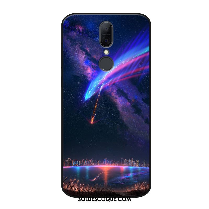 Coque Huawei Mate Rs Fluide Doux Téléphone Portable Délavé En Daim Bleu Personnalisé Pas Cher