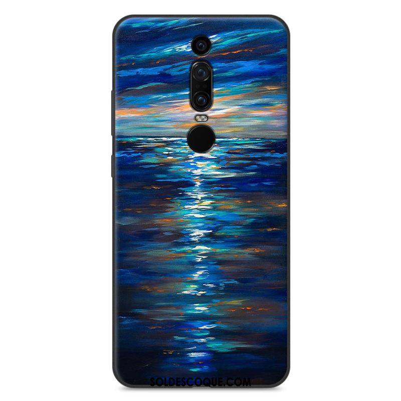 Coque Huawei Mate Rs Gris Personnalité Étui Téléphone Portable Fluide Doux Pas Cher