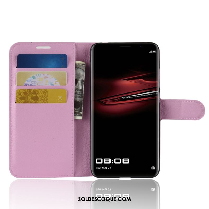 Coque Huawei Mate Rs Incassable Étui Cuir Véritable Protection Téléphone Portable Pas Cher