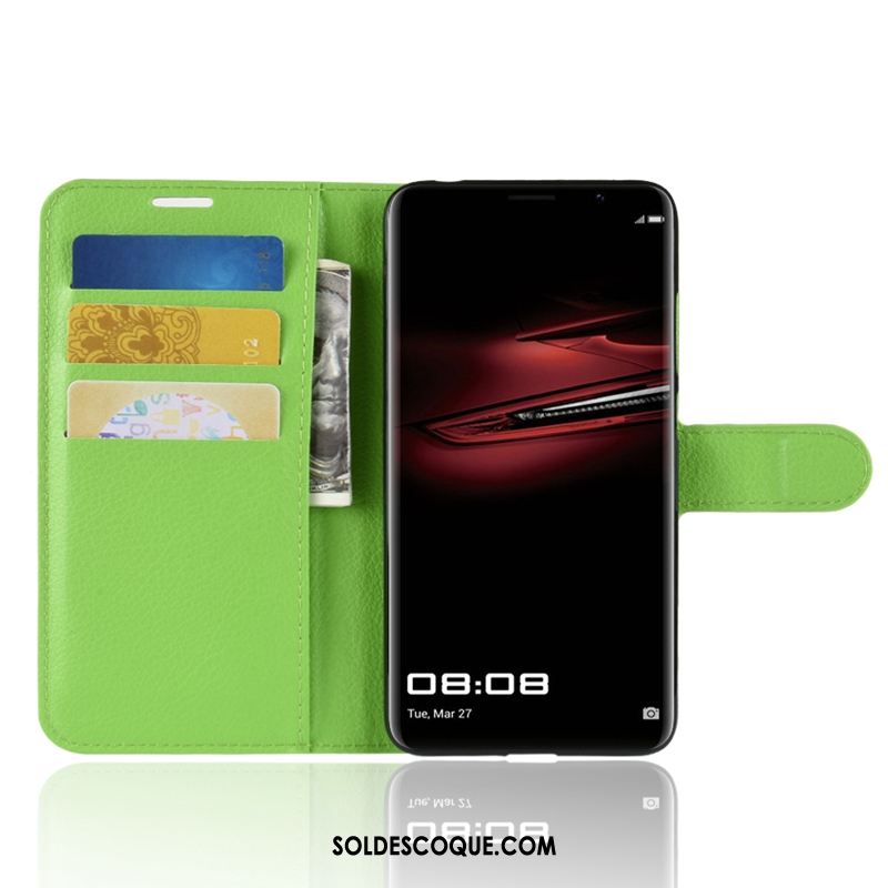 Coque Huawei Mate Rs Incassable Étui Cuir Véritable Protection Téléphone Portable Pas Cher