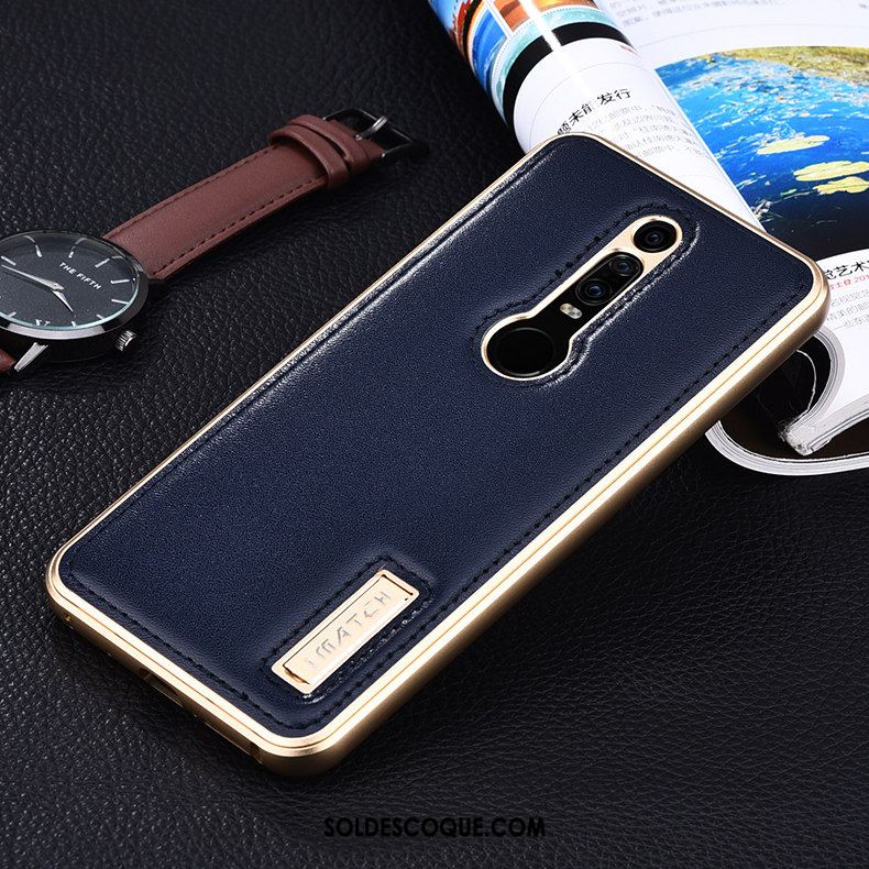 Coque Huawei Mate Rs Métal Ornements Suspendus Support Tout Compris Noir En Vente