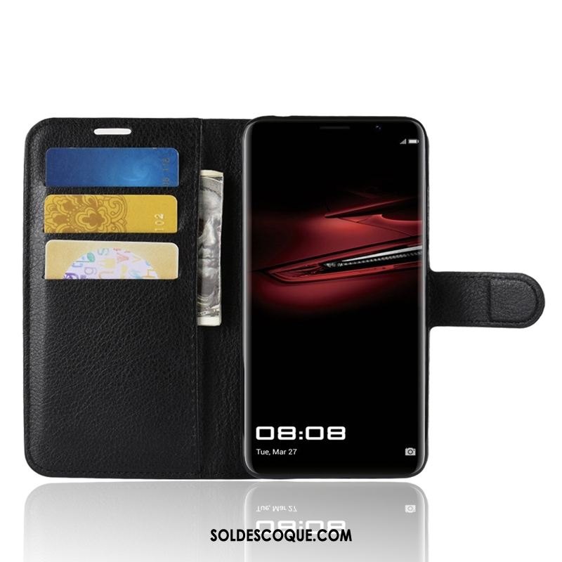 Coque Huawei Mate Rs Protection Téléphone Portable Modèle Fleurie Étui En Cuir Litchi France