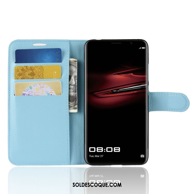 Coque Huawei Mate Rs Protection Téléphone Portable Modèle Fleurie Étui En Cuir Litchi France