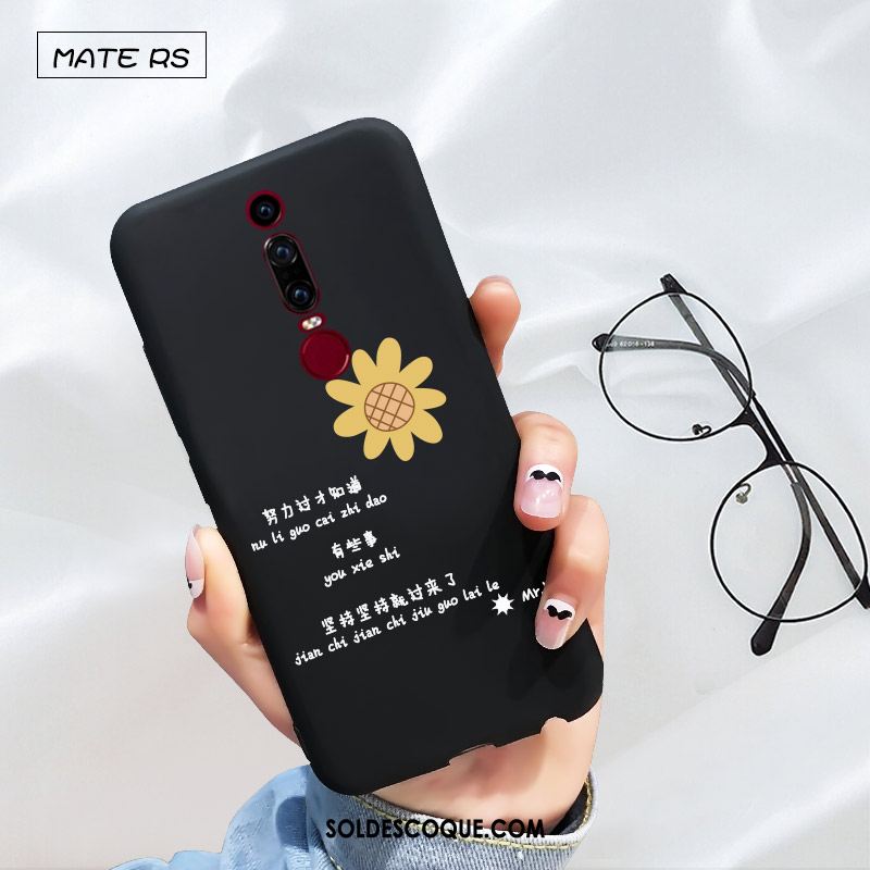 Coque Huawei Mate Rs Tout Compris Noir Téléphone Portable Amoureux Fluide Doux En Vente