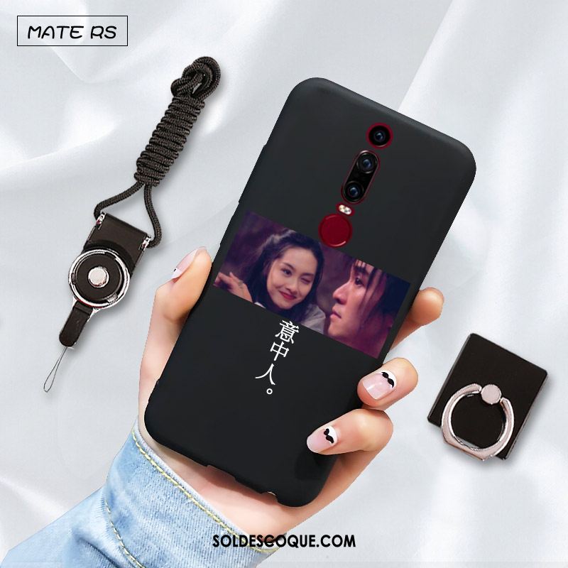 Coque Huawei Mate Rs Tout Compris Noir Téléphone Portable Amoureux Fluide Doux En Vente