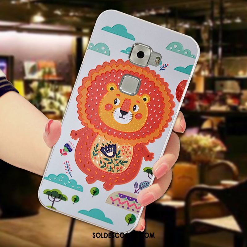 Coque Huawei Mate S Animal Dessin Animé Gaufrage Silicone Incassable Pas Cher