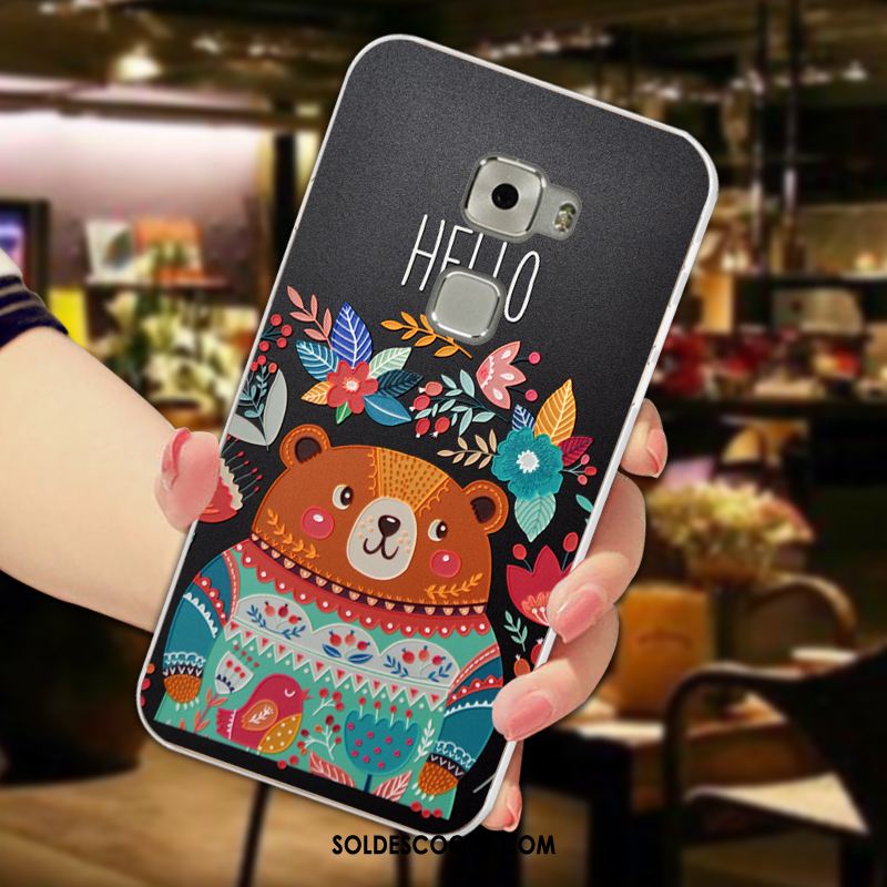 Coque Huawei Mate S Animal Dessin Animé Gaufrage Silicone Incassable Pas Cher