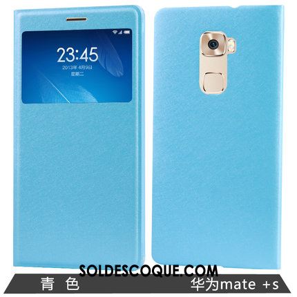 Coque Huawei Mate S Protection Dormance Téléphone Portable Étui Rose Pas Cher