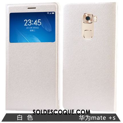 Coque Huawei Mate S Protection Dormance Téléphone Portable Étui Rose Pas Cher