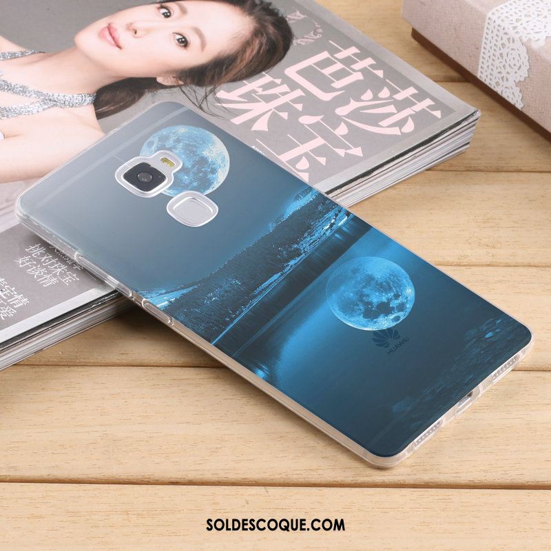 Coque Huawei Mate S Protection Étui Bleu Téléphone Portable Silicone En Vente