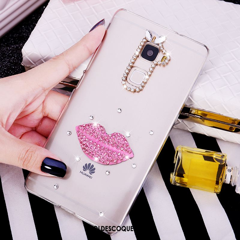 Coque Huawei Mate S Transparent Strass Difficile Dessin Animé Téléphone Portable France