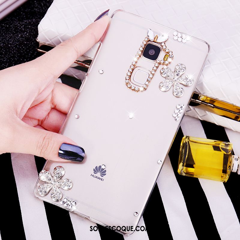 Coque Huawei Mate S Transparent Strass Difficile Dessin Animé Téléphone Portable France