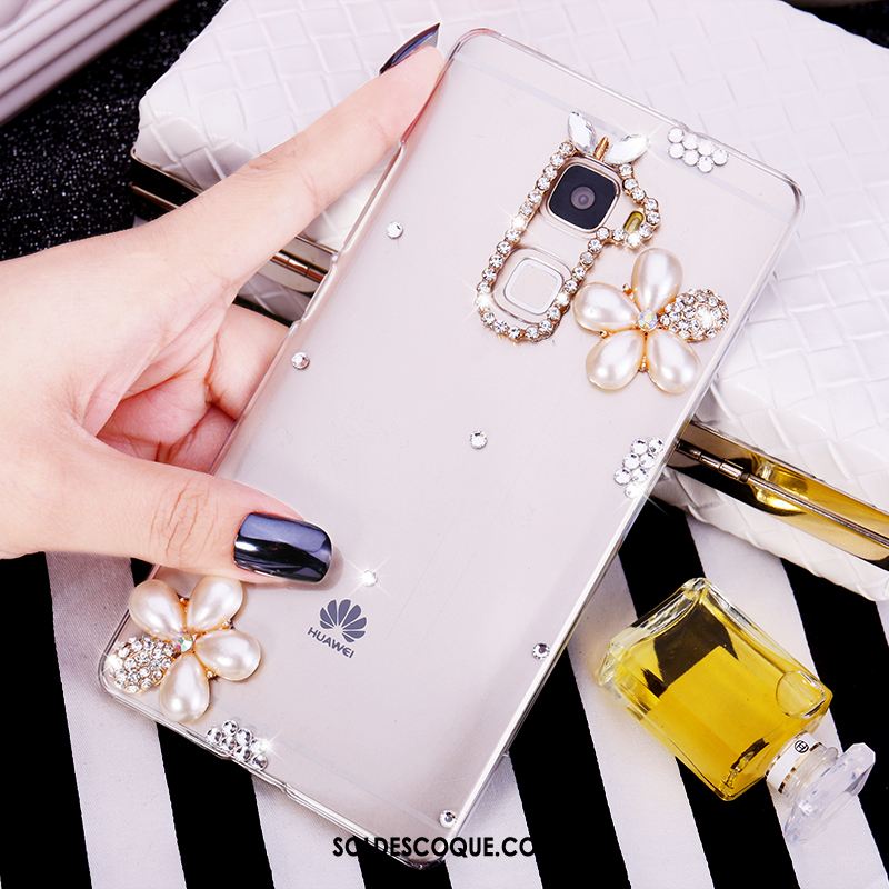 Coque Huawei Mate S Transparent Strass Difficile Dessin Animé Téléphone Portable France