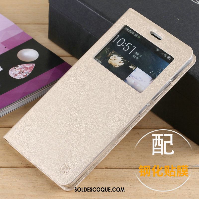 Coque Huawei Mate S Téléphone Portable Casual Étui En Cuir Violet Pas Cher