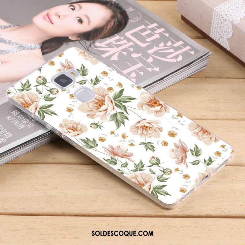 Coque Huawei Mate S Téléphone Portable Délavé En Daim Transparent Tendance Protection Housse Pas Cher