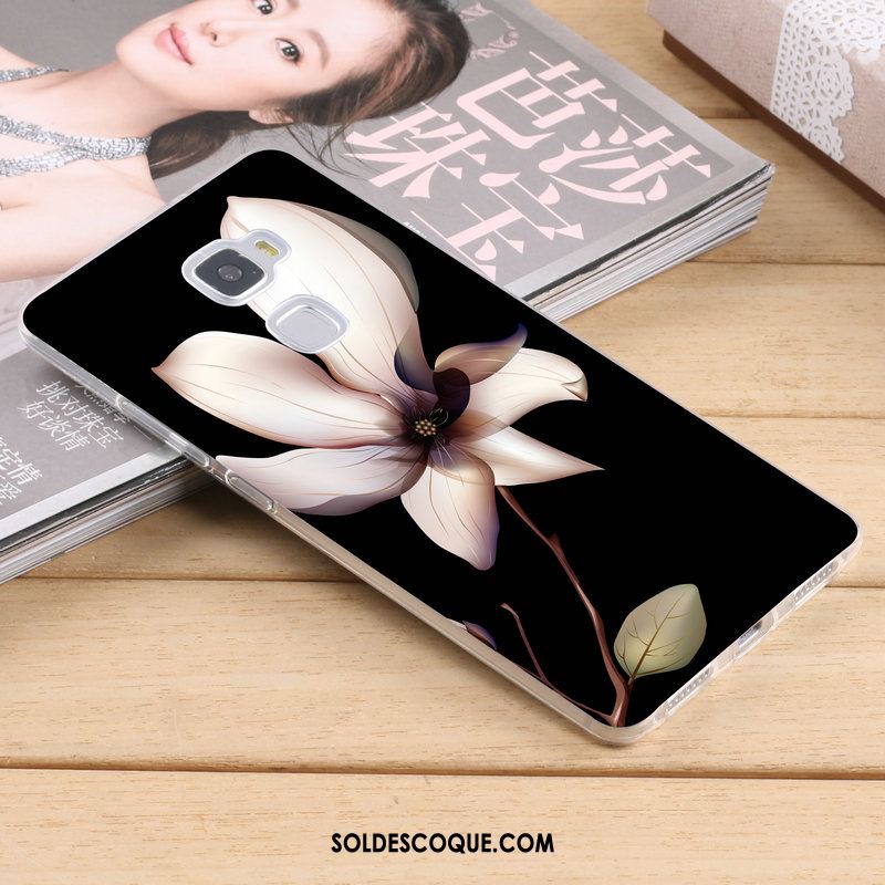 Coque Huawei Mate S Téléphone Portable Délavé En Daim Transparent Tendance Protection Housse Pas Cher