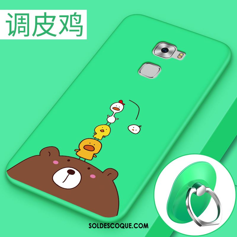 Coque Huawei Mate S Étui Vert Fluide Doux Silicone Téléphone Portable Housse Pas Cher