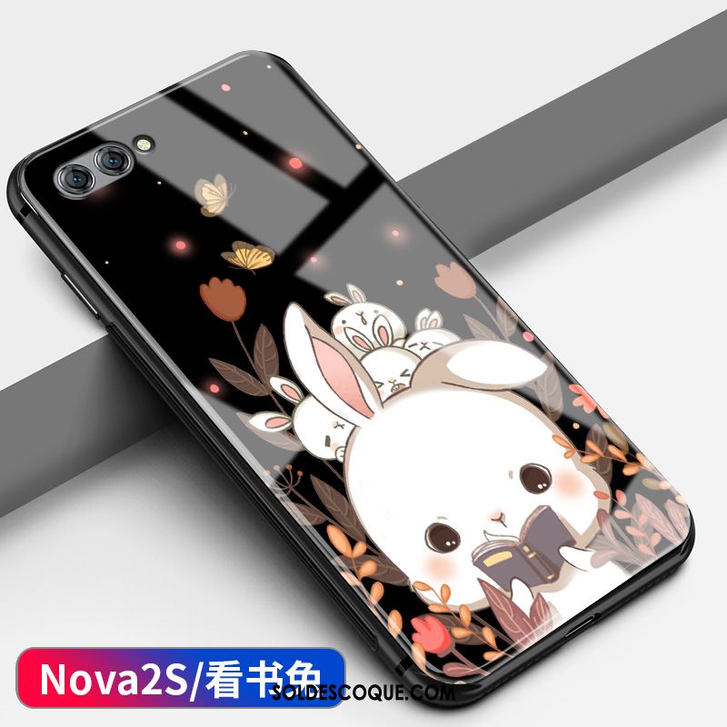 Coque Huawei Nova 2s Créatif Ornements Suspendus Dessin Animé Bleu Protection En Ligne