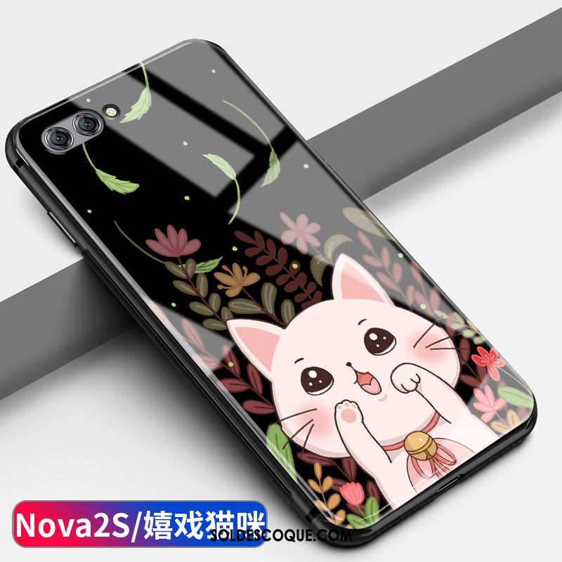 Coque Huawei Nova 2s Créatif Ornements Suspendus Dessin Animé Bleu Protection En Ligne