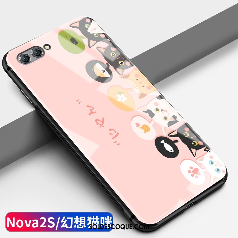 Coque Huawei Nova 2s Créatif Ornements Suspendus Dessin Animé Bleu Protection En Ligne