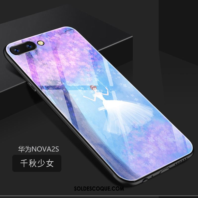 Coque Huawei Nova 2s Créatif Tout Compris Peinture Protection Téléphone Portable Pas Cher