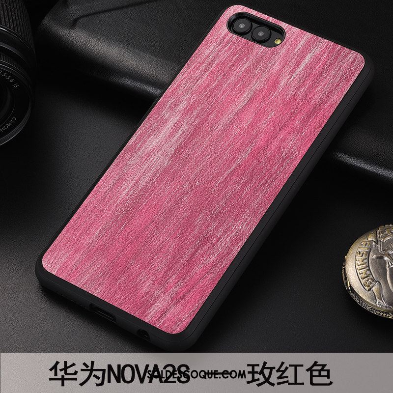 Coque Huawei Nova 2s Incassable Tout Compris Protection Étui En Cuir Fluide Doux Pas Cher