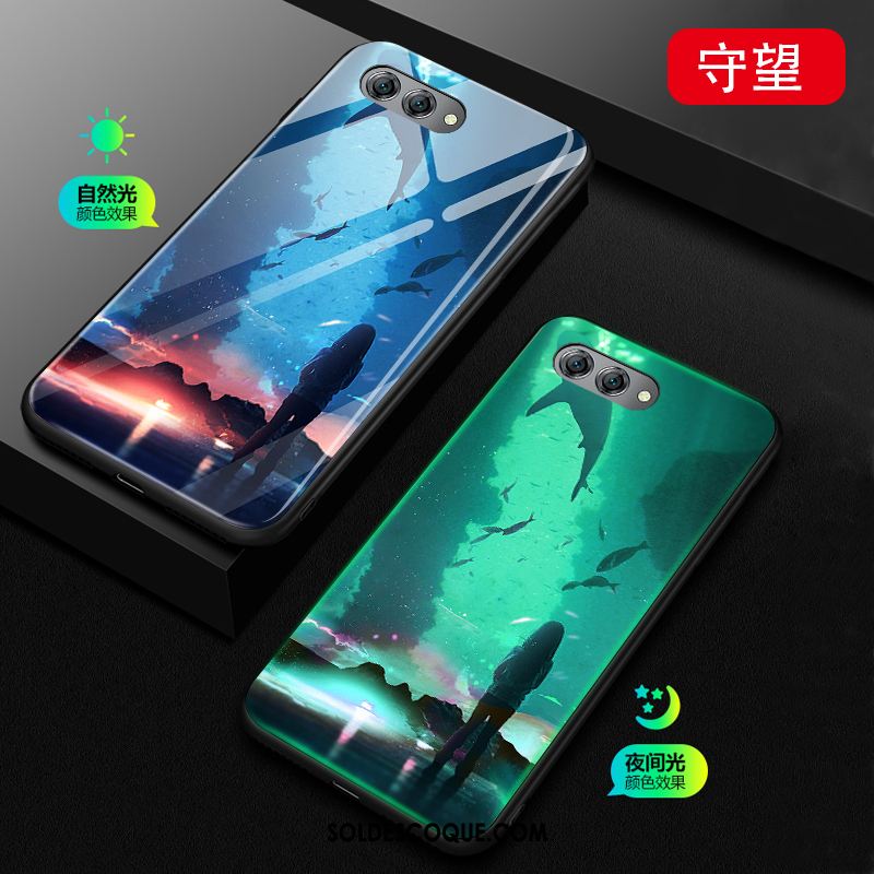 Coque Huawei Nova 2s Personnalité Tendance Net Rouge Verre Créatif Soldes