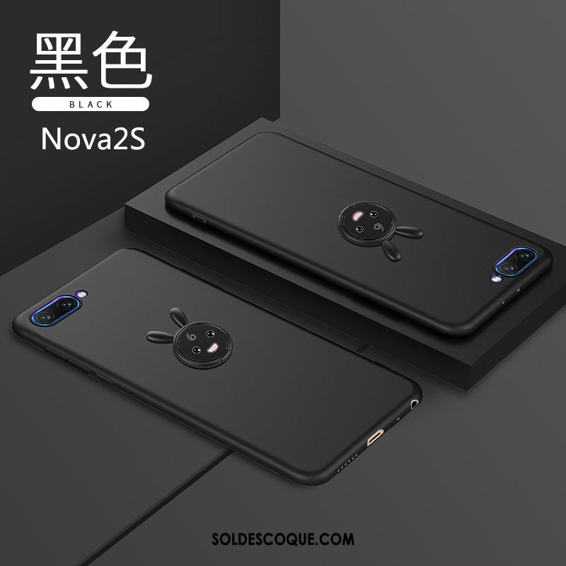 Coque Huawei Nova 2s Rouge Personnalité Téléphone Portable Créatif Silicone Pas Cher
