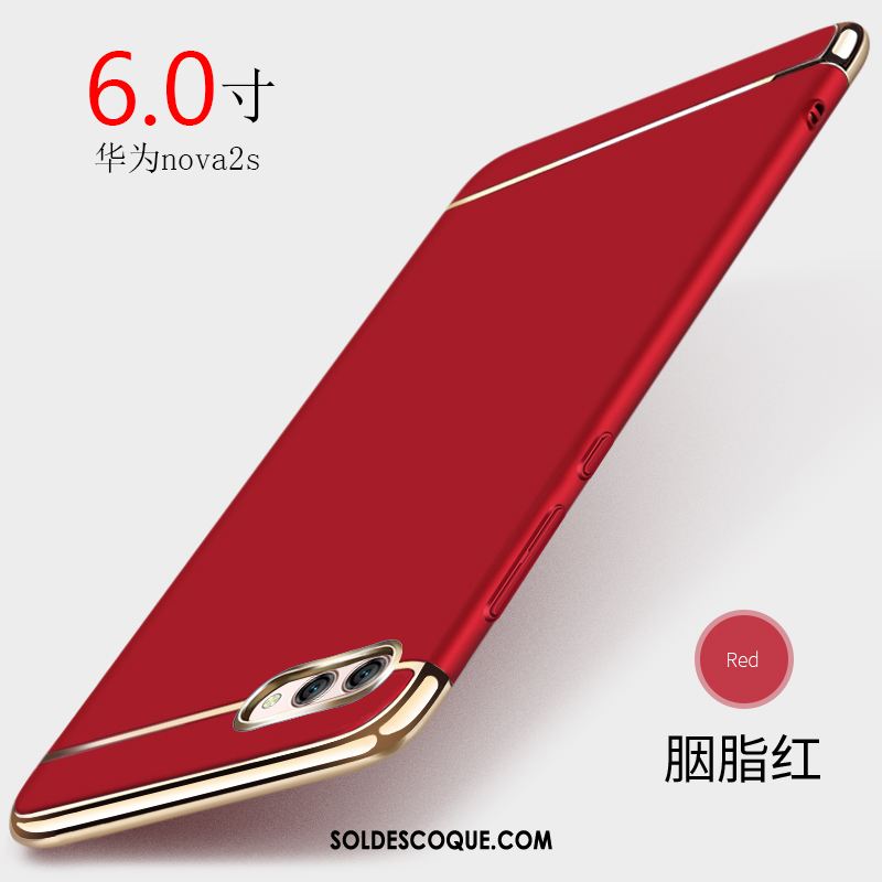 Coque Huawei Nova 2s Rouge Téléphone Portable Ornements Suspendus Marque De Tendance Personnalité En Vente