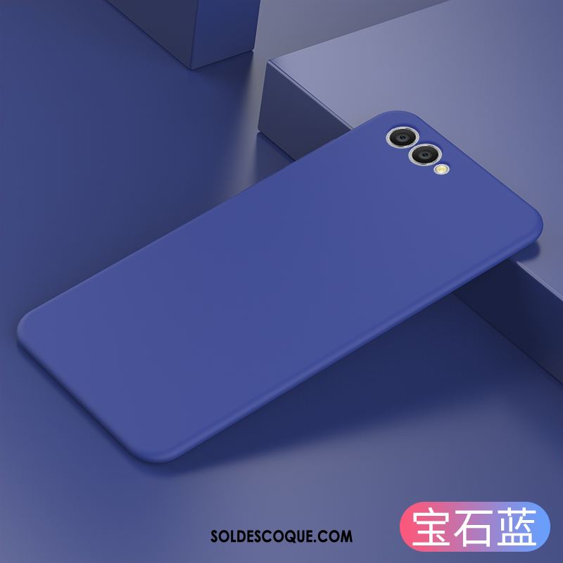 Coque Huawei Nova 2s Silicone Très Mince Gris Simple Fluide Doux Pas Cher