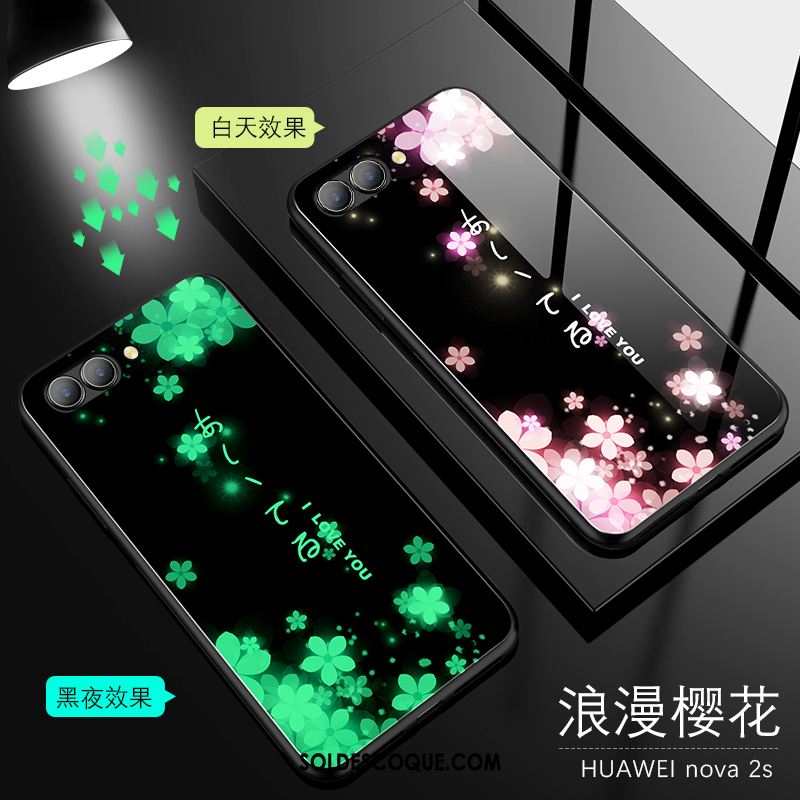 Coque Huawei Nova 2s Verre Amoureux Incassable Tout Compris Nouveau Soldes