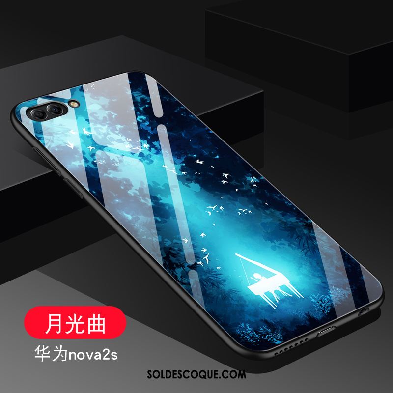 Coque Huawei Nova 2s Étui Protection Tout Compris Personnalité Verre Housse Pas Cher