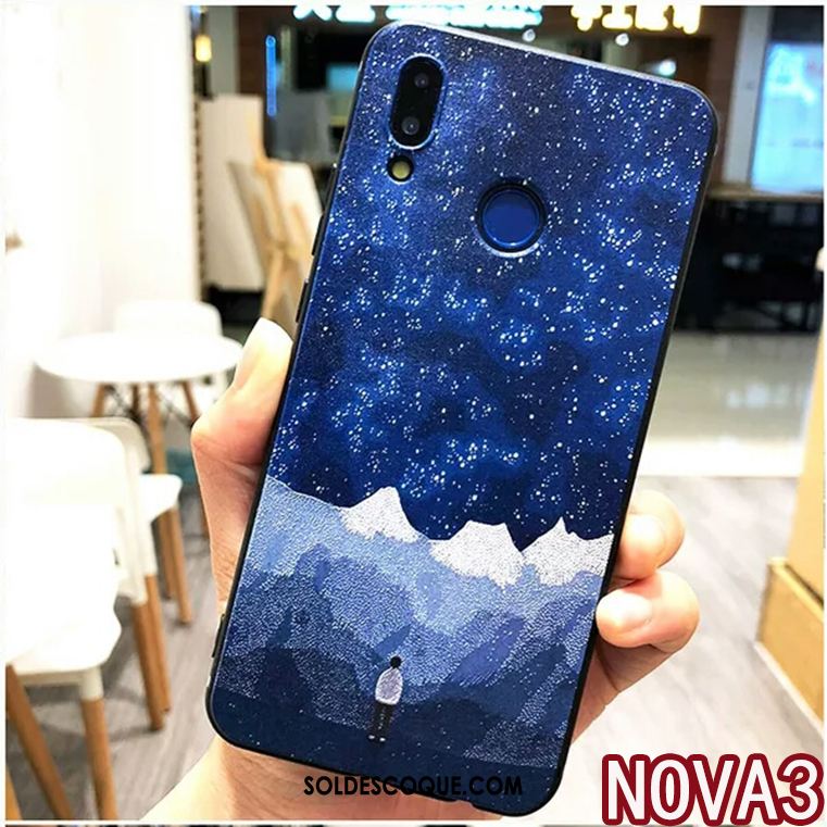 Coque Huawei Nova 3 Anneau Personnalité Amoureux Incassable Ornements Suspendus Housse En Vente