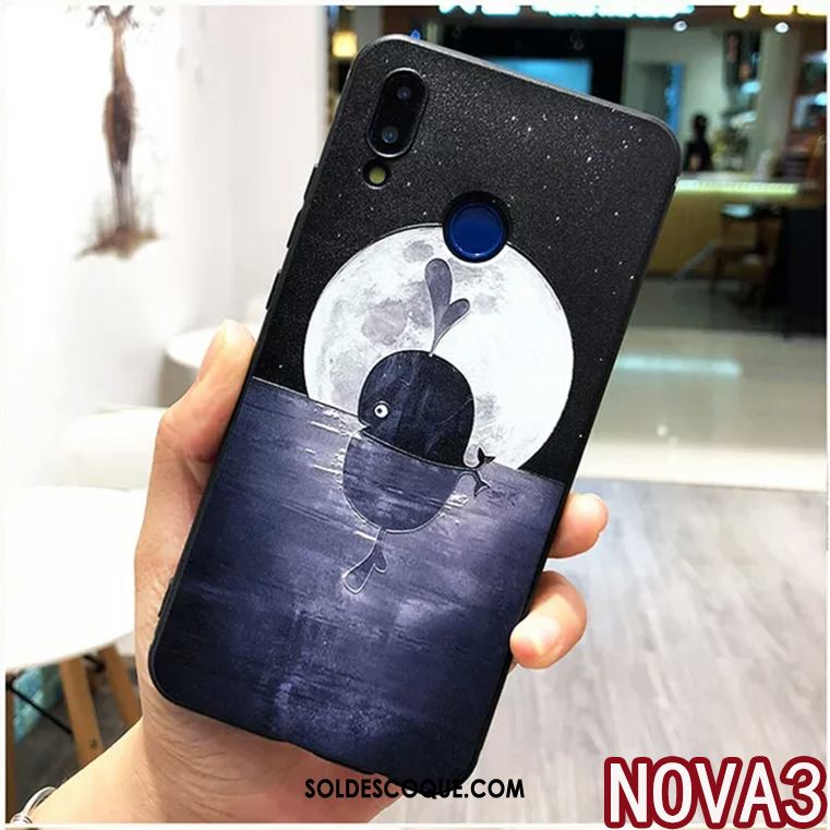 Coque Huawei Nova 3 Anneau Personnalité Amoureux Incassable Ornements Suspendus Housse En Vente