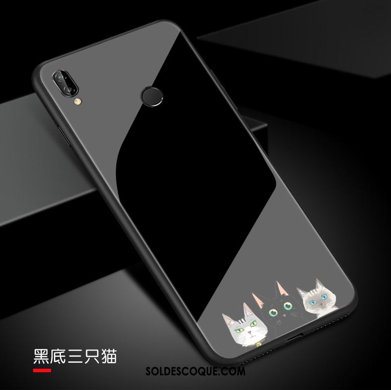 Coque Huawei Nova 3 Charmant Étui Tempérer Verre Personnalité Soldes