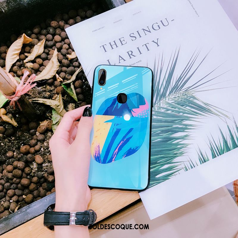 Coque Huawei Nova 3 Créatif Tendance Incassable Délavé En Daim Protection Pas Cher