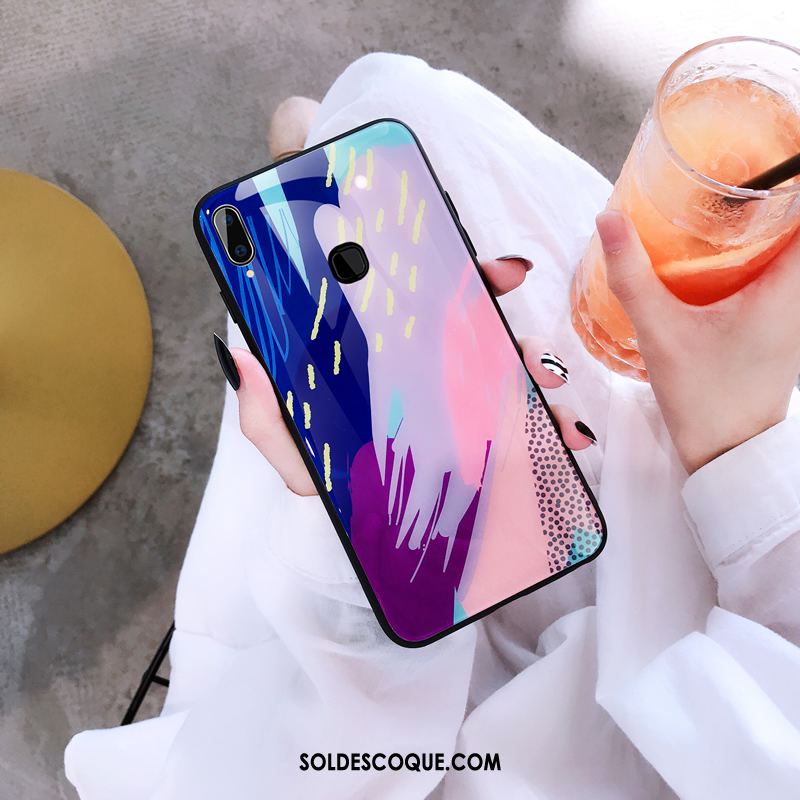 Coque Huawei Nova 3 Créatif Tendance Incassable Délavé En Daim Protection Pas Cher