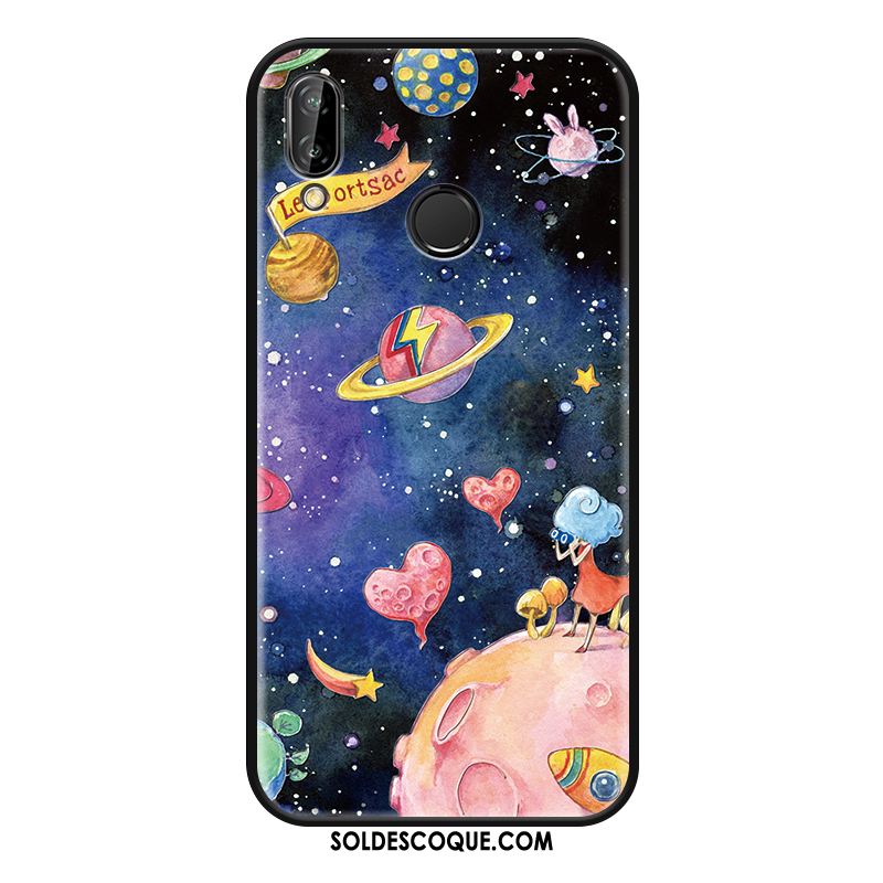 Coque Huawei Nova 3 Dessin Animé Téléphone Portable Incassable Protection Gaufrage Housse En Ligne