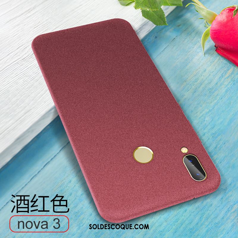 Coque Huawei Nova 3 Délavé En Daim Créatif Personnalité Téléphone Portable Fluide Doux Soldes