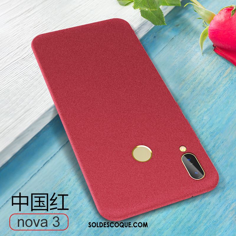 Coque Huawei Nova 3 Délavé En Daim Créatif Personnalité Téléphone Portable Fluide Doux Soldes