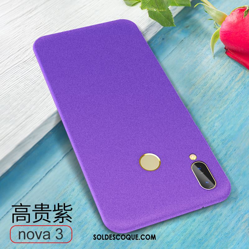 Coque Huawei Nova 3 Délavé En Daim Créatif Personnalité Téléphone Portable Fluide Doux Soldes